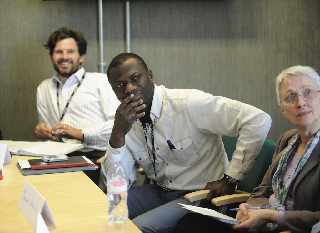 Training session in Horizon House.